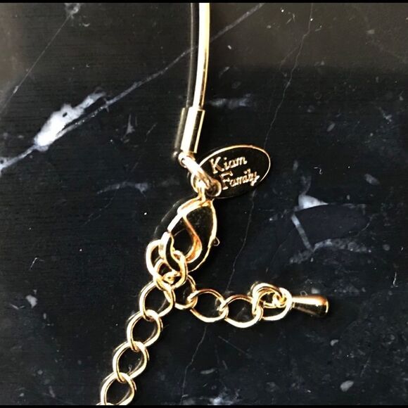 Signed Kiam Family / Lia sophia  Shell Dangle Bib Chain Bead Statement Necklace - Picture 9 of 10